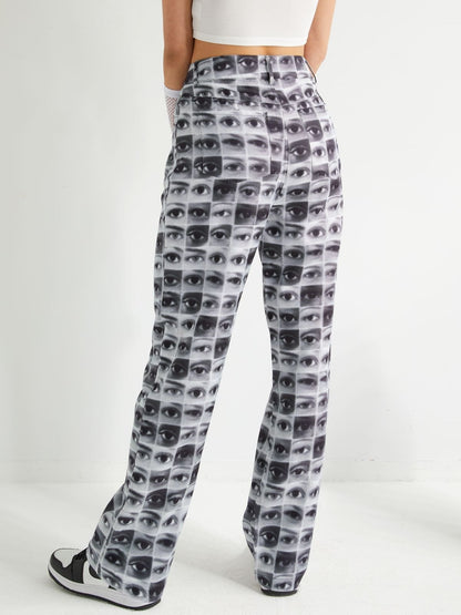 All Eyes On Me High Waisted Trousers